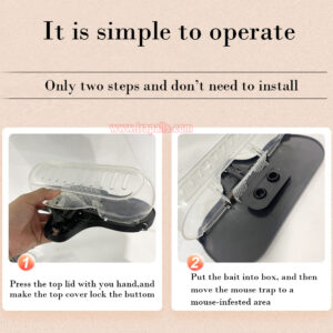 Indoor Warehouse Humane Live Mouse Catch Trap Effective High Sensitive Mouse Trap Cage - Image 6