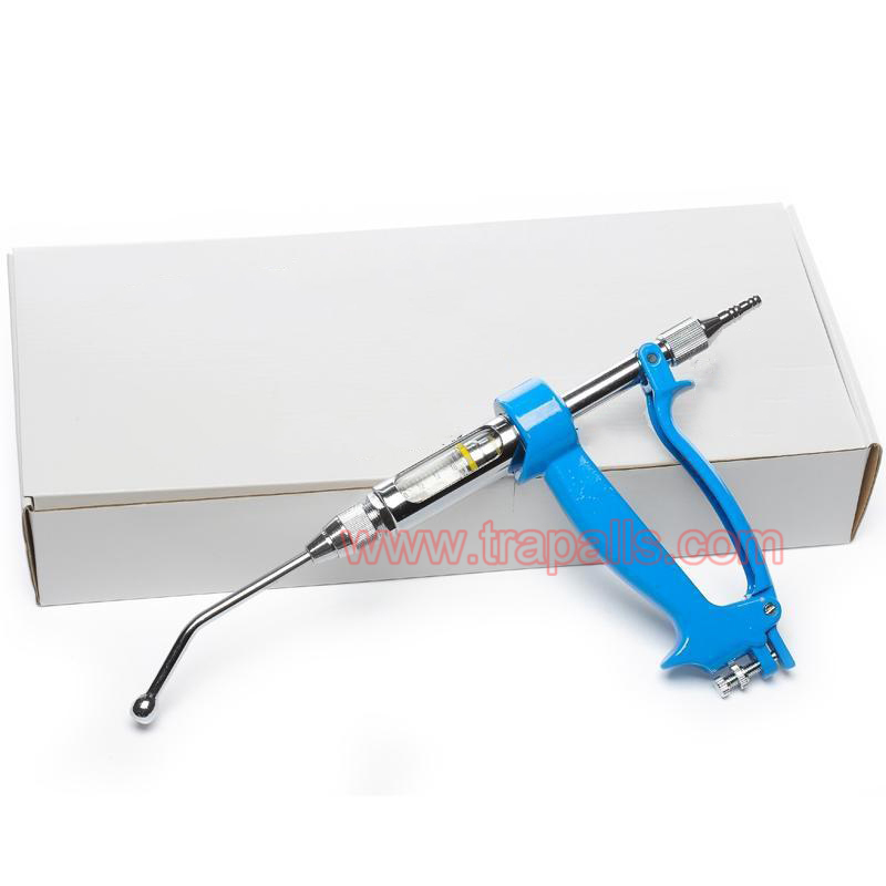 Metal Reusable Continuous Pest Control Small Animal Bait Gun Drug ...