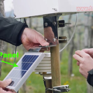 Garden Solar Intelligent Monitoring Flying Insect Control Pest Killer Electronic Insect Glue Trap - Image 14