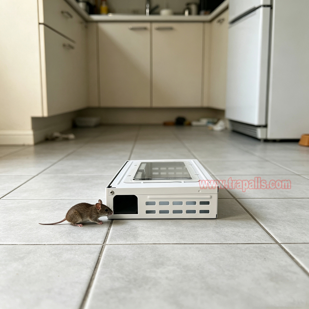 Multiple Catch Rat Capture Device with Glass Easy to Observe Rodent Bait Station Mouse Trap - Image 13