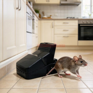 Reusable Plastic Rodent Control Quick Set Snap Big Mouse Killer Rat Trap - Image 16