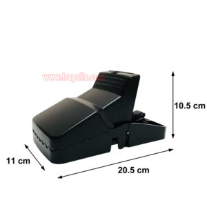 Reusable Plastic Rodent Control Quick Set Snap Big Mouse Killer Rat Trap - Image 3