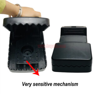 Reusable Plastic Rodent Control Quick Set Snap Big Mouse Killer Rat Trap - Image 4