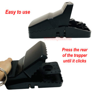 Reusable Plastic Rodent Control Quick Set Snap Big Mouse Killer Rat Trap - Image 5