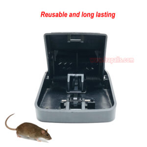 Reusable Plastic Rodent Control Quick Set Snap Big Mouse Killer Rat Trap - Image 6