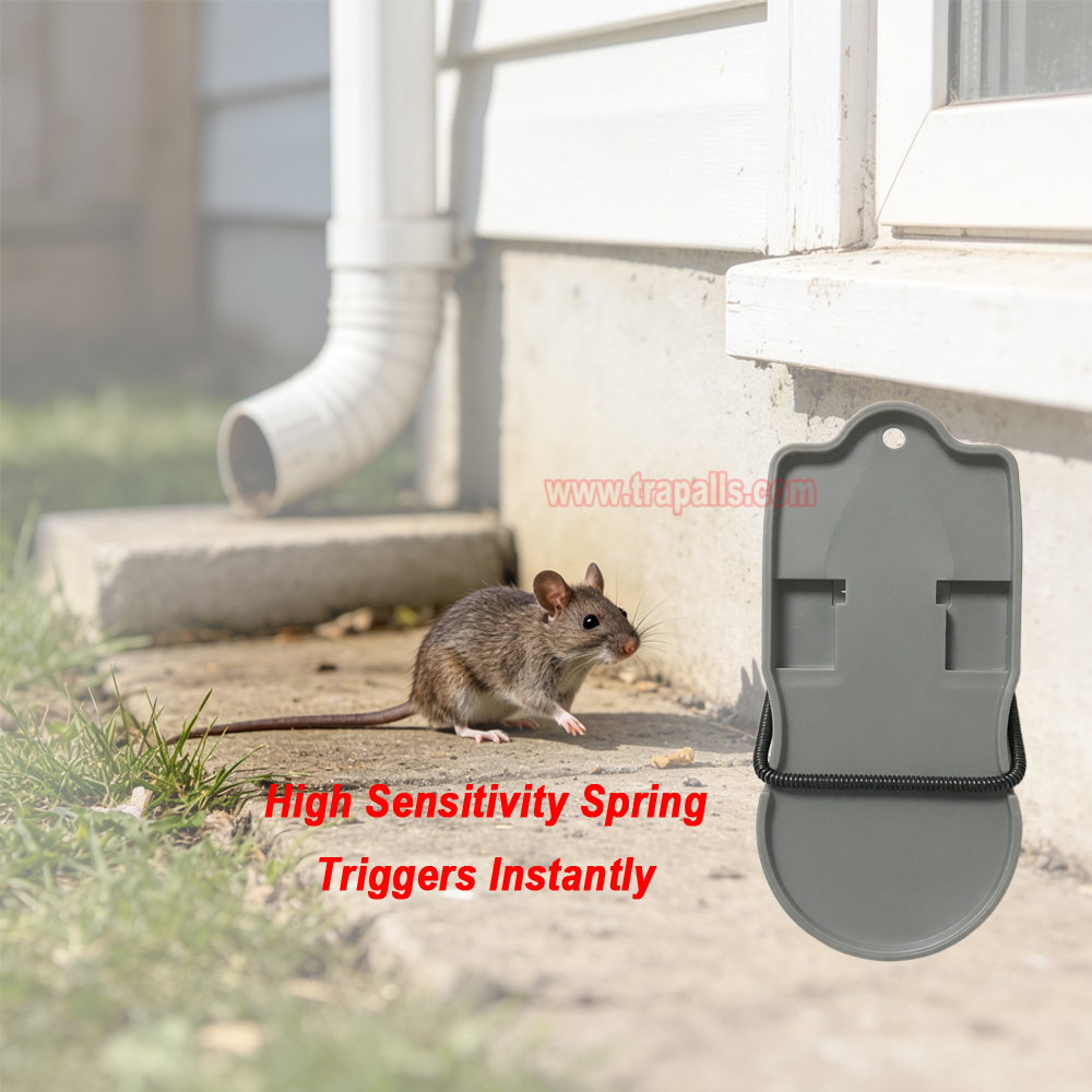 Indoor Kitchen Reusable Plastic Snap Mouse Trap Rodent Killer Catcher Mouse Snap Trap - Image 6