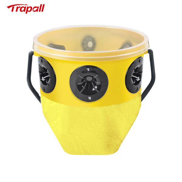 Outdoor Plastic Insect Catching Bucket Pest Control Hanging Fly Trap ...