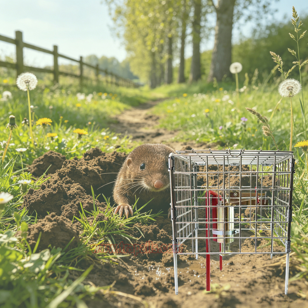 Outdoor Garden Metal Easy Set Safety Basket Gopher Killer Tool Vole Trap Protective Cage Mole Trap Cage - Image 13