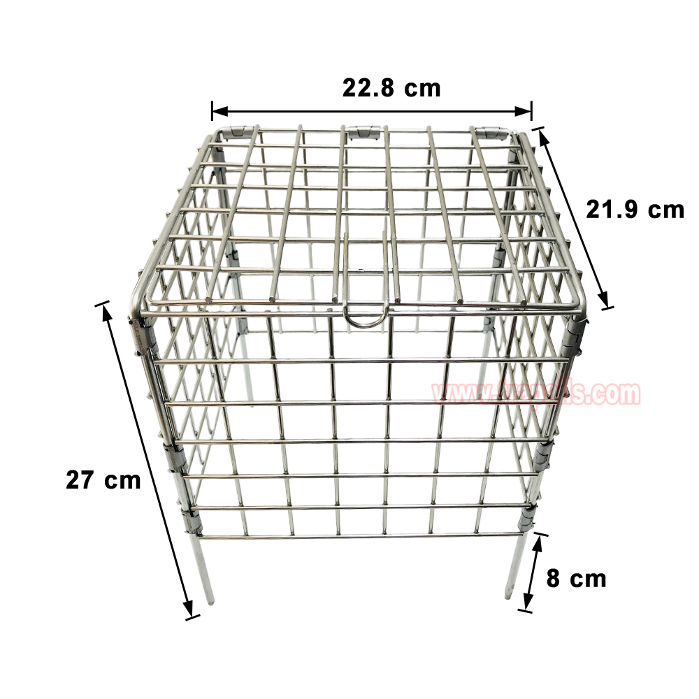 Outdoor Garden Metal Easy Set Safety Basket Gopher Killer Tool Vole Trap Protective Cage Mole Trap Cage - Image 3