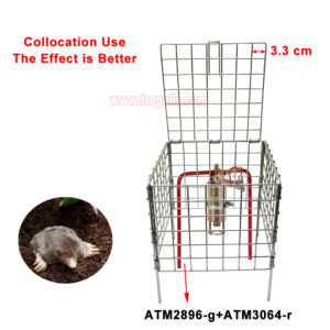 Outdoor Garden Metal Easy Set Safety Basket Gopher Killer Tool Vole Trap Protective Cage Mole Trap Cage - Image 6