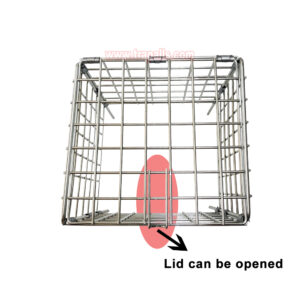 Outdoor Garden Metal Easy Set Safety Basket Gopher Killer Tool Vole Trap Protective Cage Mole Trap Cage - Image 7
