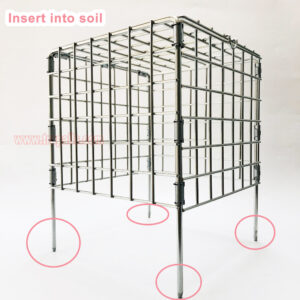 Outdoor Garden Metal Easy Set Safety Basket Gopher Killer Tool Vole Trap Protective Cage Mole Trap Cage - Image 9