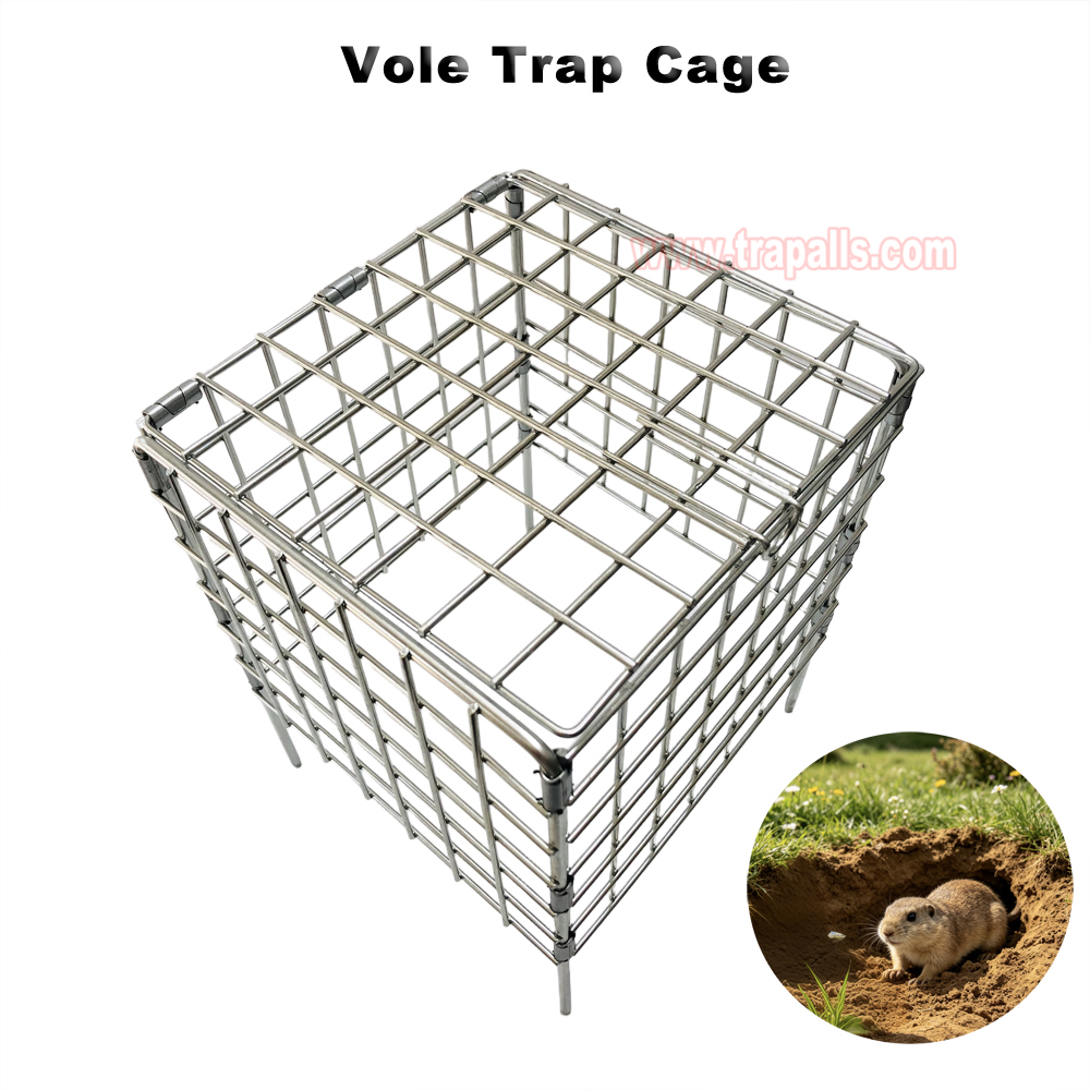 Outdoor Garden Metal Easy Set Safety Basket Gopher Killer Tool Vole Trap Protective Cage Mole Trap Cage - Image 10