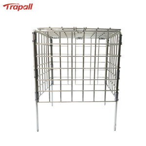 Outdoor Garden Metal Easy Set Safety Basket Gopher Killer Tool Vole Trap Protective Cage Mole Trap Cage