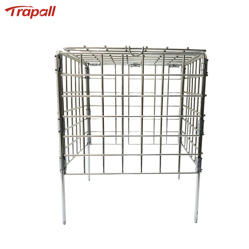 Outdoor Garden Metal Easy Set Safety Basket Gopher Killer Tool Vole Trap Protective Cage Mole Trap Cage
