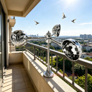 Outdoor Roof Keep Pigeon Away Bird Spinning Deterrent Device 360°Reflective Bird Repeller - Image 16