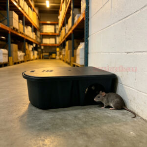 Outdoor Garden Automatic Rat Mouse Control Plastic Mouse Catcher Mouse Bait Station - Image 14