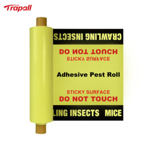 Warehouse Basement Pest Boundary Roll Sticky Traps for Crawling Insects Adhesive Mouse Trap Pest Control Glue Trap