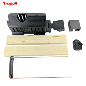Outdoor Indoor Durable Quick Trigger Rodent Control Dual Entry Self Reset Magnetic Mouse Trap