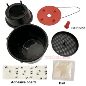 Garden Reusable Egg-laying Female Mosquitoes Control Glue Board Mosquito Killer with Filter Mosquito Bottle Trap - Image 4