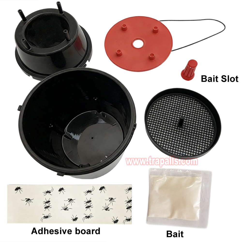 Garden Reusable Egg-laying Female Mosquitoes Control Glue Board Mosquito Killer with Filter Mosquito Bottle Trap - Image 4