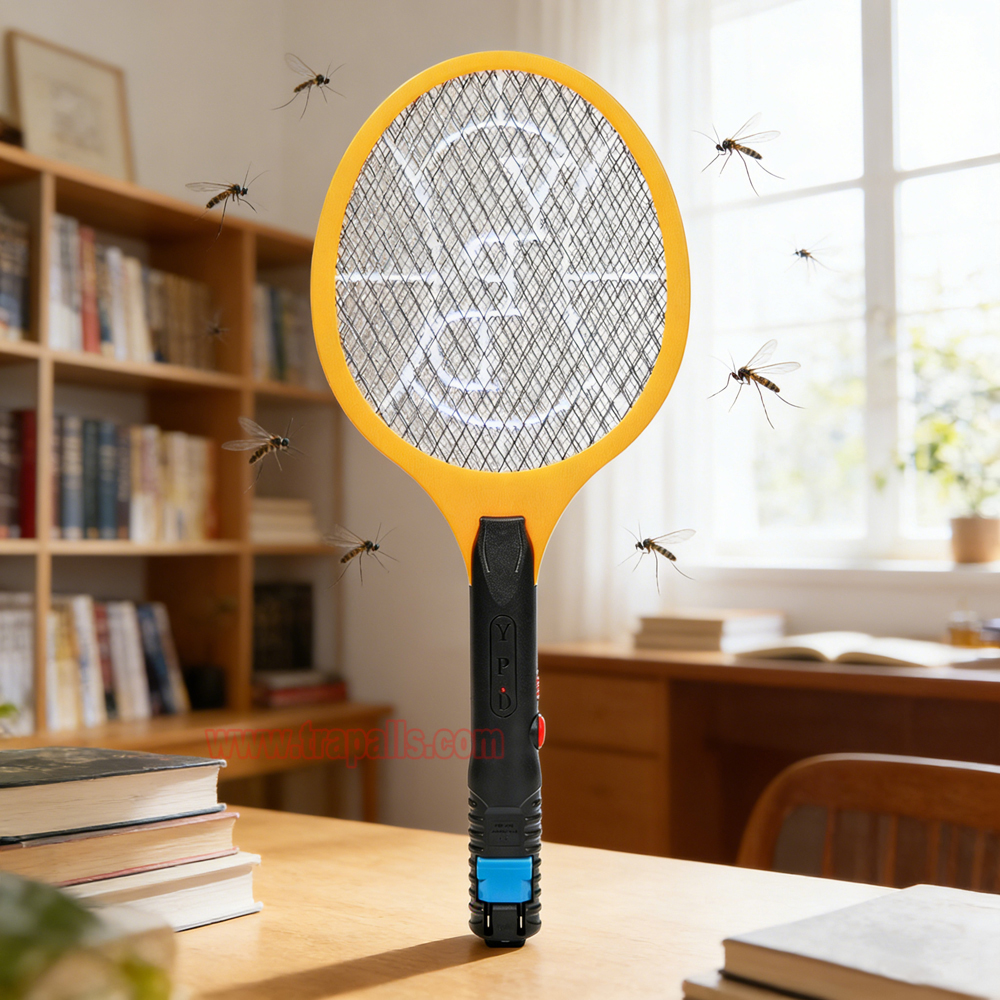 Home Household Plug-in Charger UV Light Mosquito Killer Lamp Handle Trap Electric Mosquito Swatter - Image 10