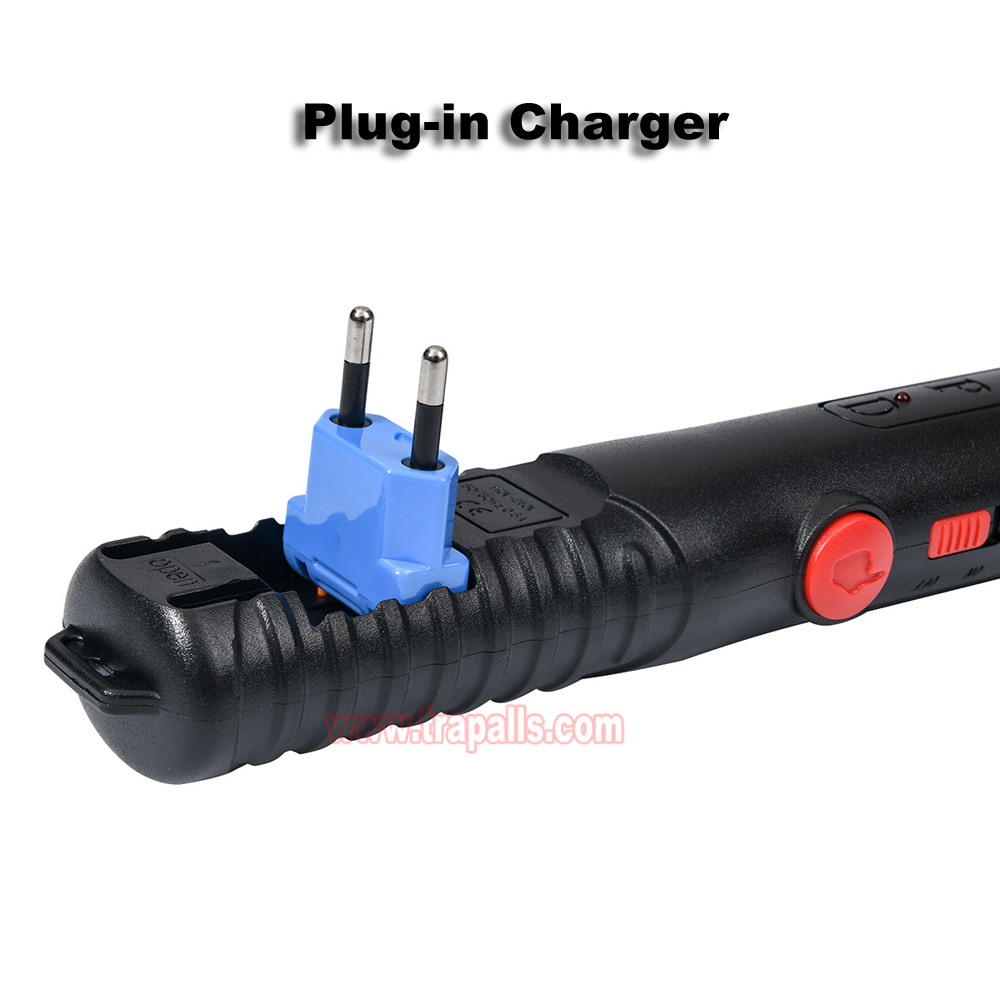 Home Household Plug-in Charger UV Light Mosquito Killer Lamp Handle Trap Electric Mosquito Swatter - Image 3