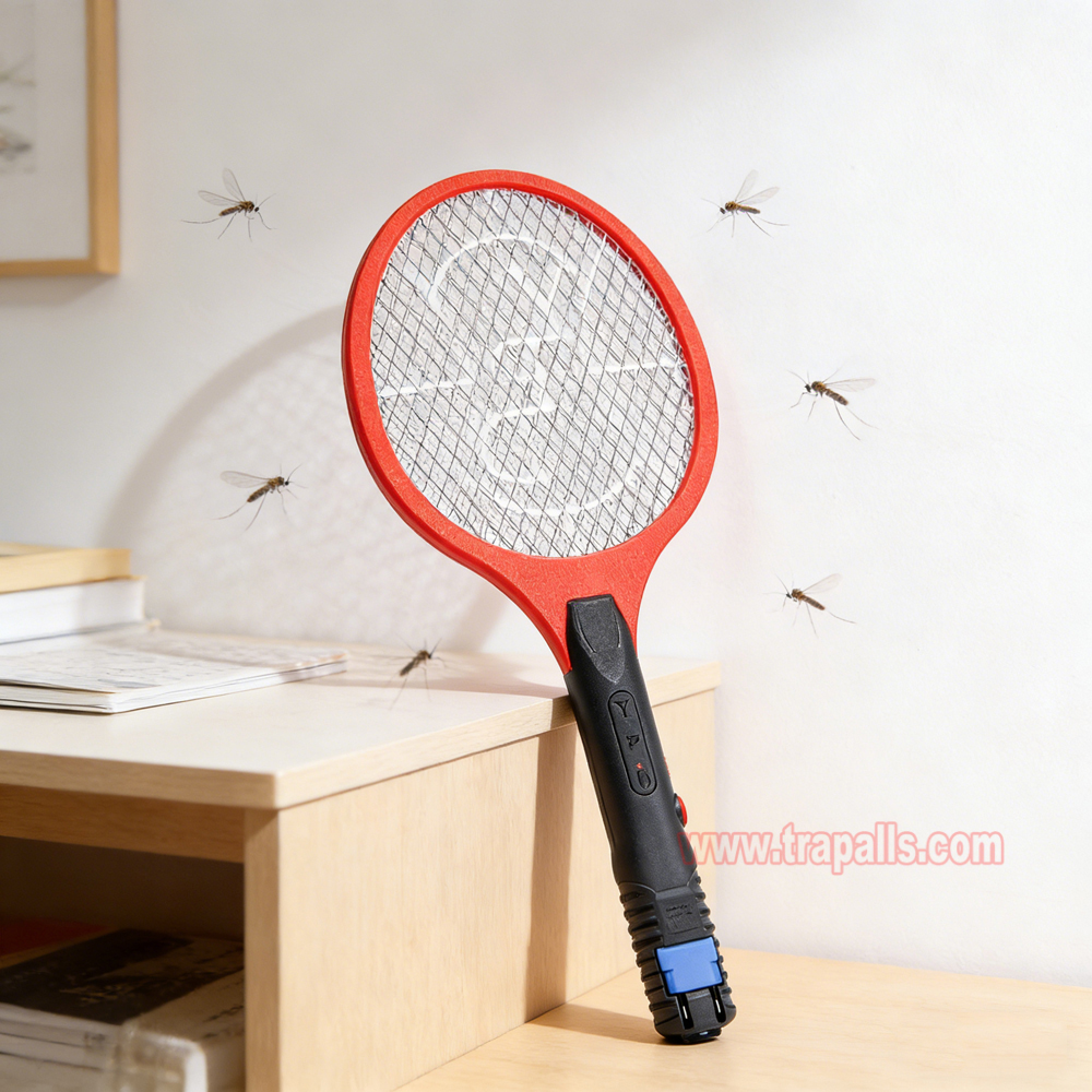 Home Household Plug-in Charger UV Light Mosquito Killer Lamp Handle Trap Electric Mosquito Swatter - Image 5