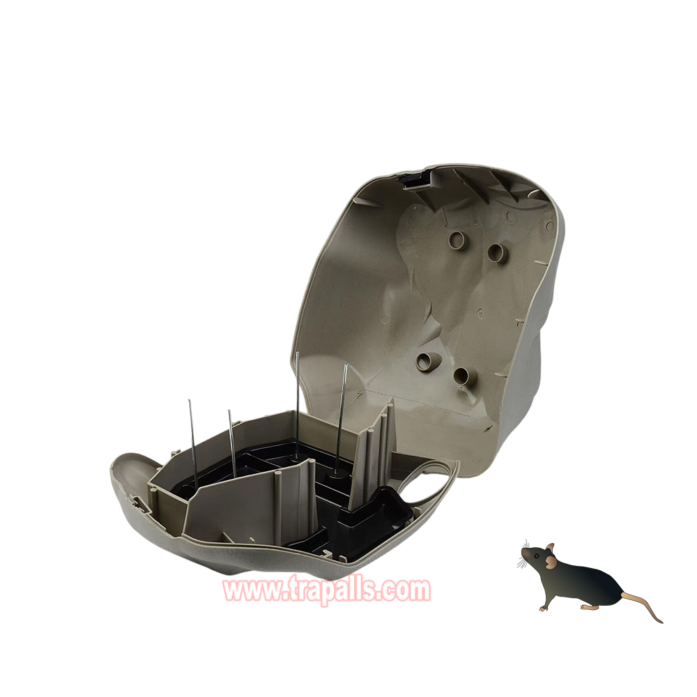 Outdoor Indoor Durable Discreet Rodent Control Bait Station with Natural Rock Appearance - Image 12