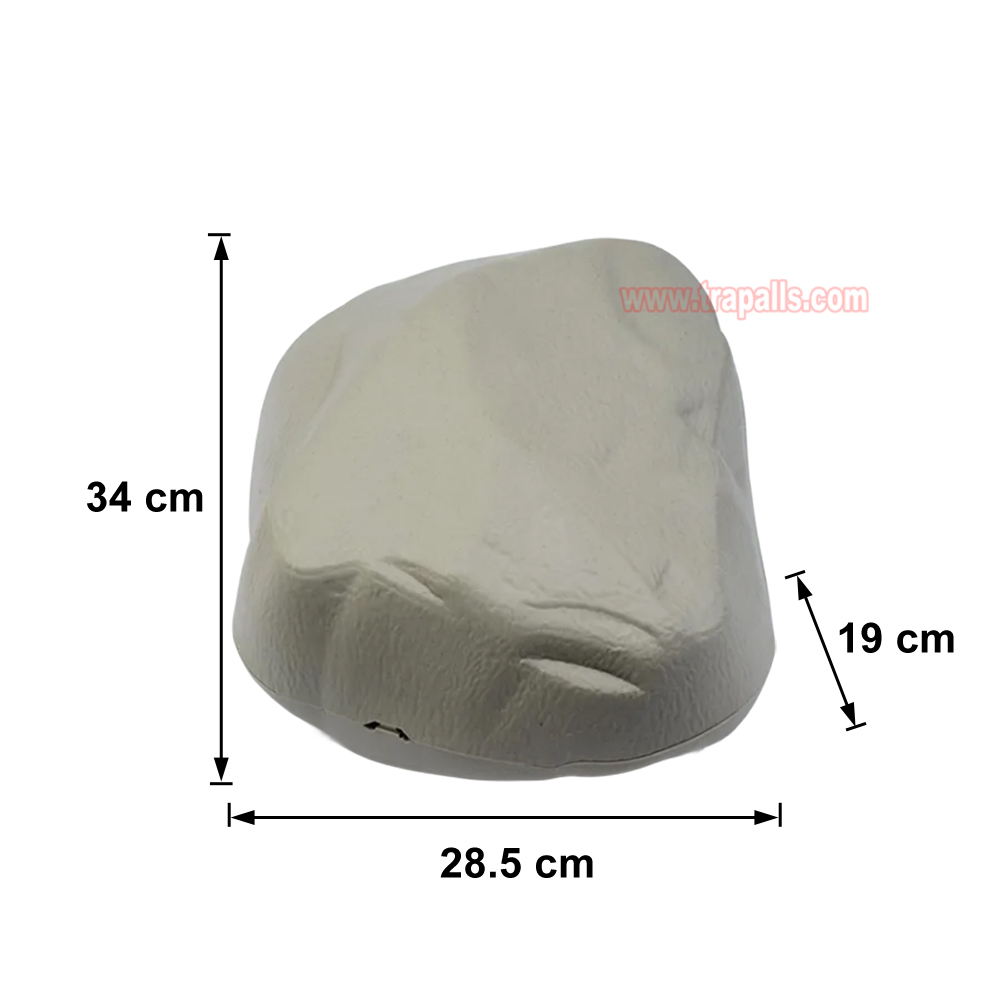 Outdoor Indoor Durable Discreet Rodent Control Bait Station with Natural Rock Appearance - Image 3