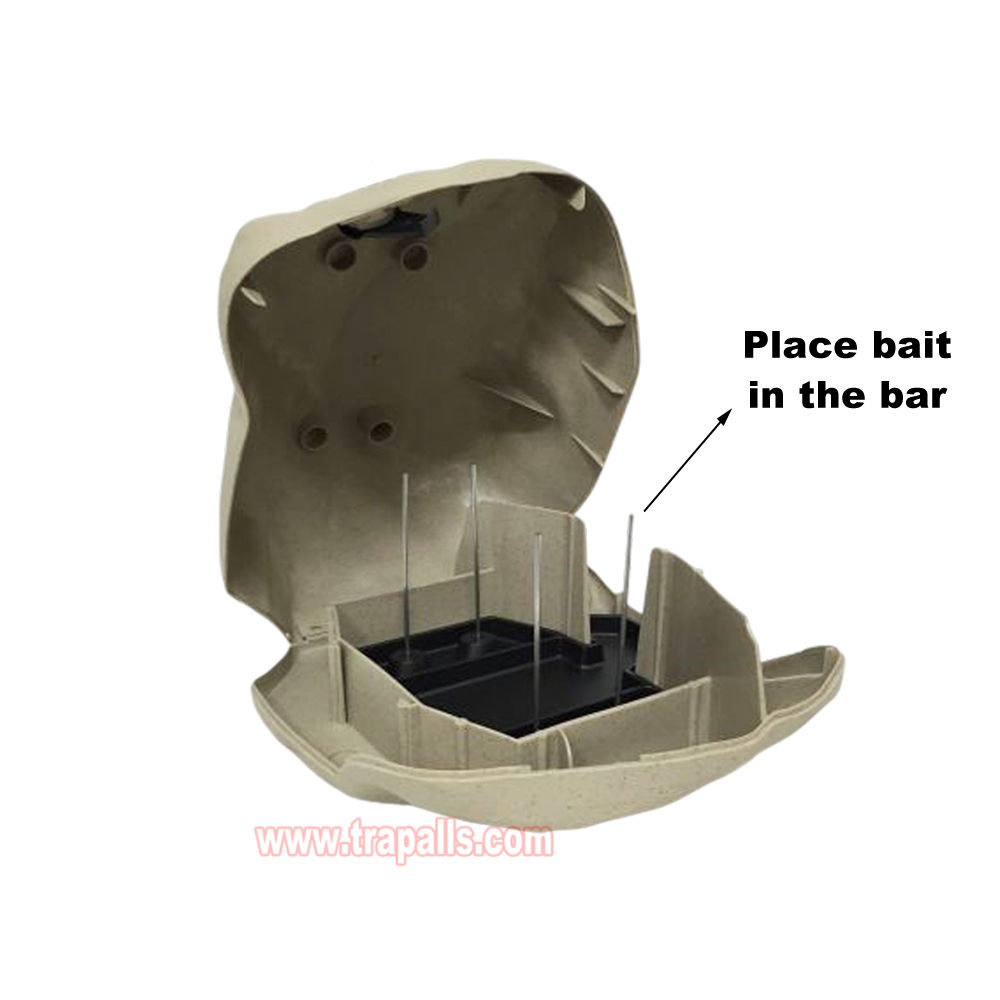 Outdoor Indoor Durable Discreet Rodent Control Bait Station with Natural Rock Appearance - Image 10
