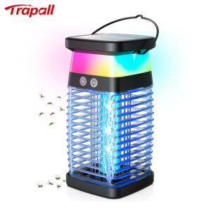 Outdoor Indoor Silent Mosquito Repellent Pest Control LED Night Light Solar Mosquito Killer Lamp
