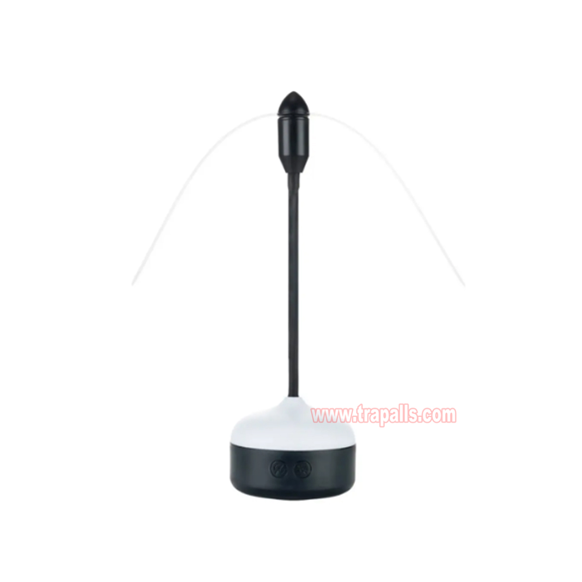 Indoor Outdoor Rechargeable Tabletop and Hanging Hook Option LED Light Mosquito Repeller Fly Repellent Fan - Image 2