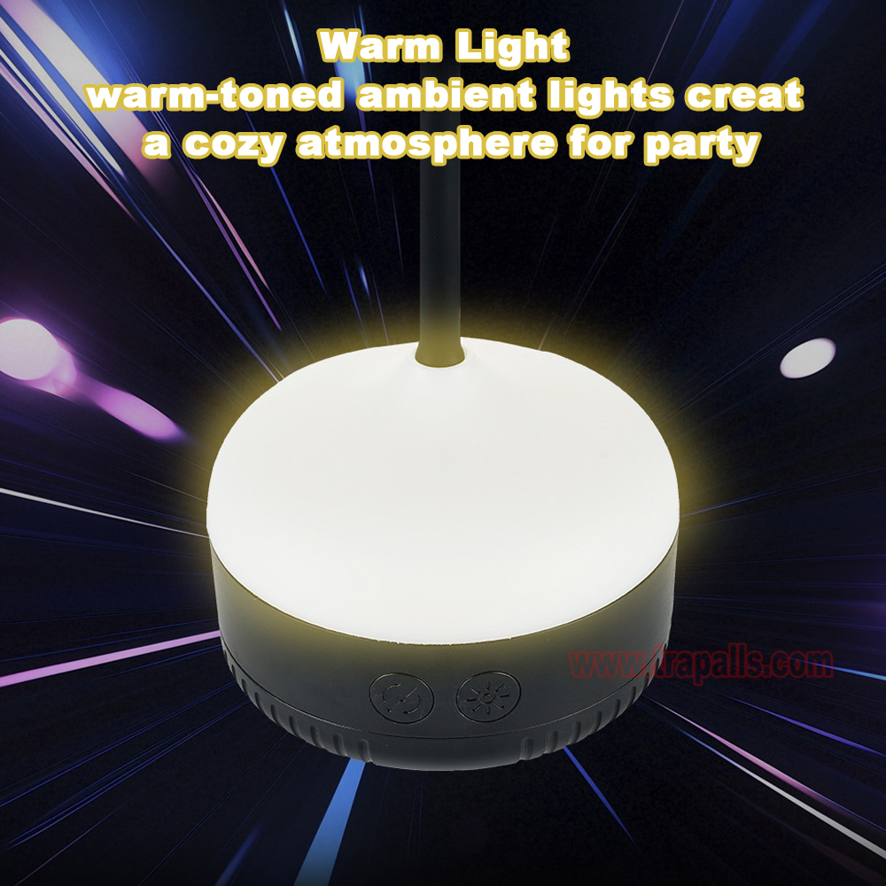 Indoor Outdoor Rechargeable Tabletop and Hanging Hook Option LED Light Mosquito Repeller Fly Repellent Fan - Image 13