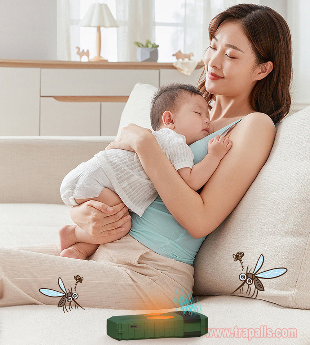 Outdoor Travel Portable 3-in-1 Electric Mosquito Repellent with Camping Lantern Mosquito Repeller - Image 15