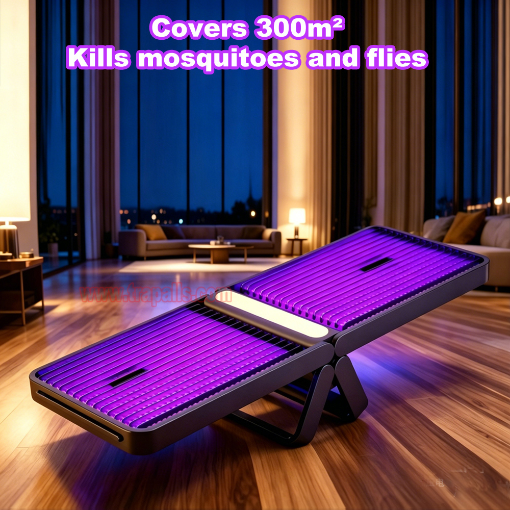 Outdoor Indoor Portable Foldable Smart Light Control Electric Insect Zapper Electric Shock Mosquito Killer Lamp - Image 12