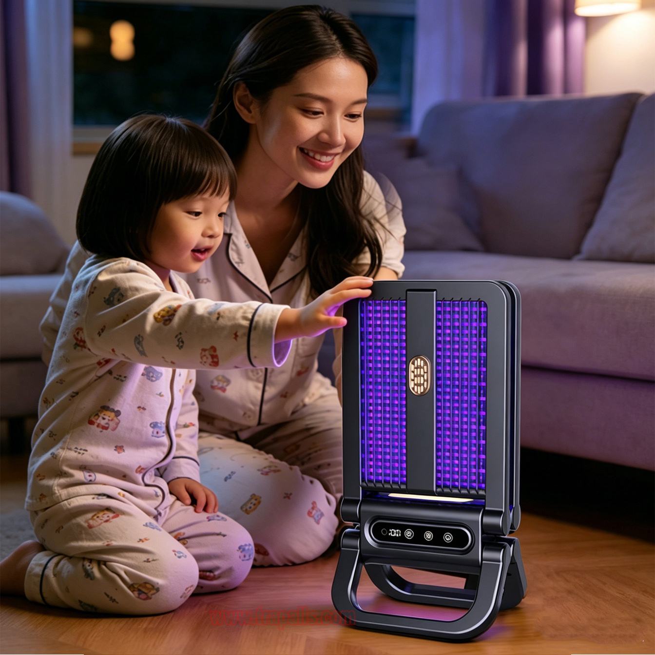 Outdoor Indoor Portable Foldable Smart Light Control Electric Insect Zapper Electric Shock Mosquito Killer Lamp - Image 22