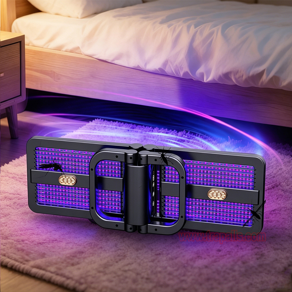 Outdoor Indoor Portable Foldable Smart Light Control Electric Insect Zapper Electric Shock Mosquito Killer Lamp - Image 23