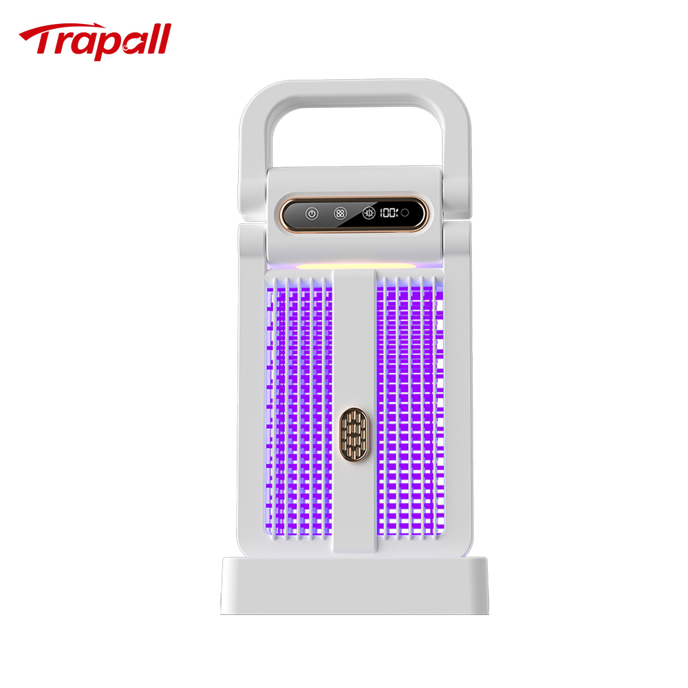 Outdoor Indoor Portable Foldable Smart Light Control Electric Insect Zapper Electric Shock Mosquito Killer Lamp