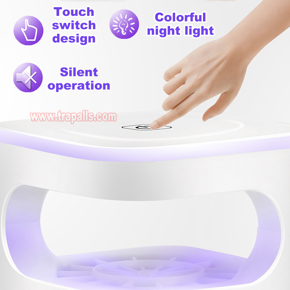 Outdoor Home LED UV Light Trap Suction Mosquito Killer with Anti Escape Funnel Mosquito Killer Lamp - Image 12