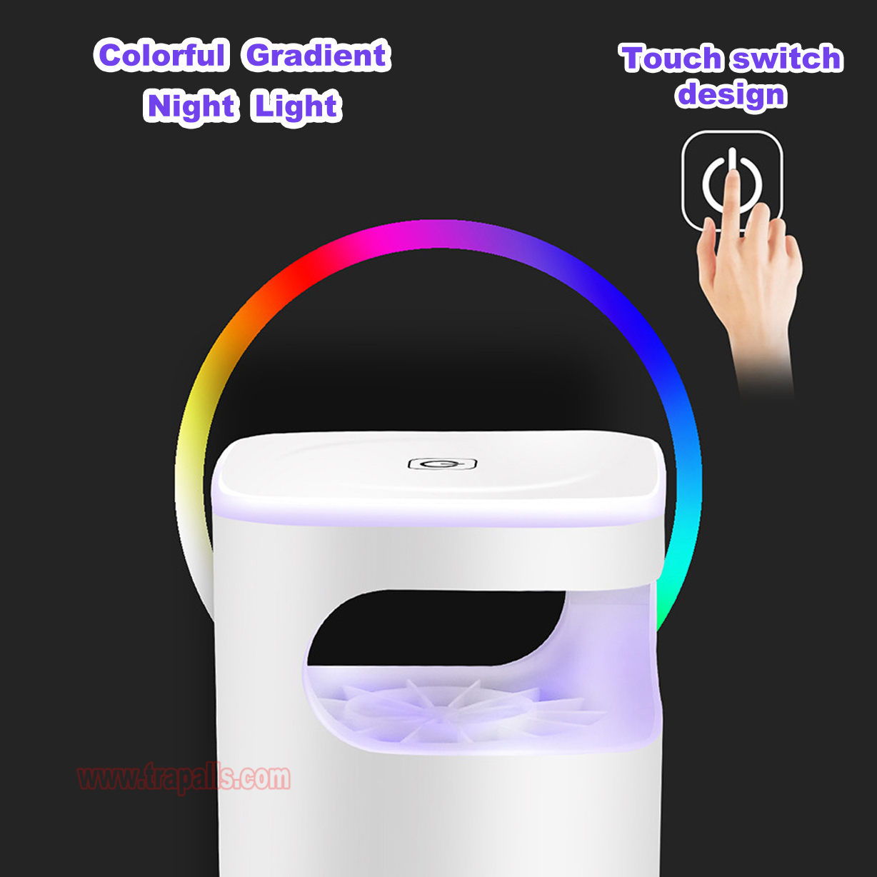 Outdoor Home LED UV Light Trap Suction Mosquito Killer with Anti Escape Funnel Mosquito Killer Lamp - Image 15