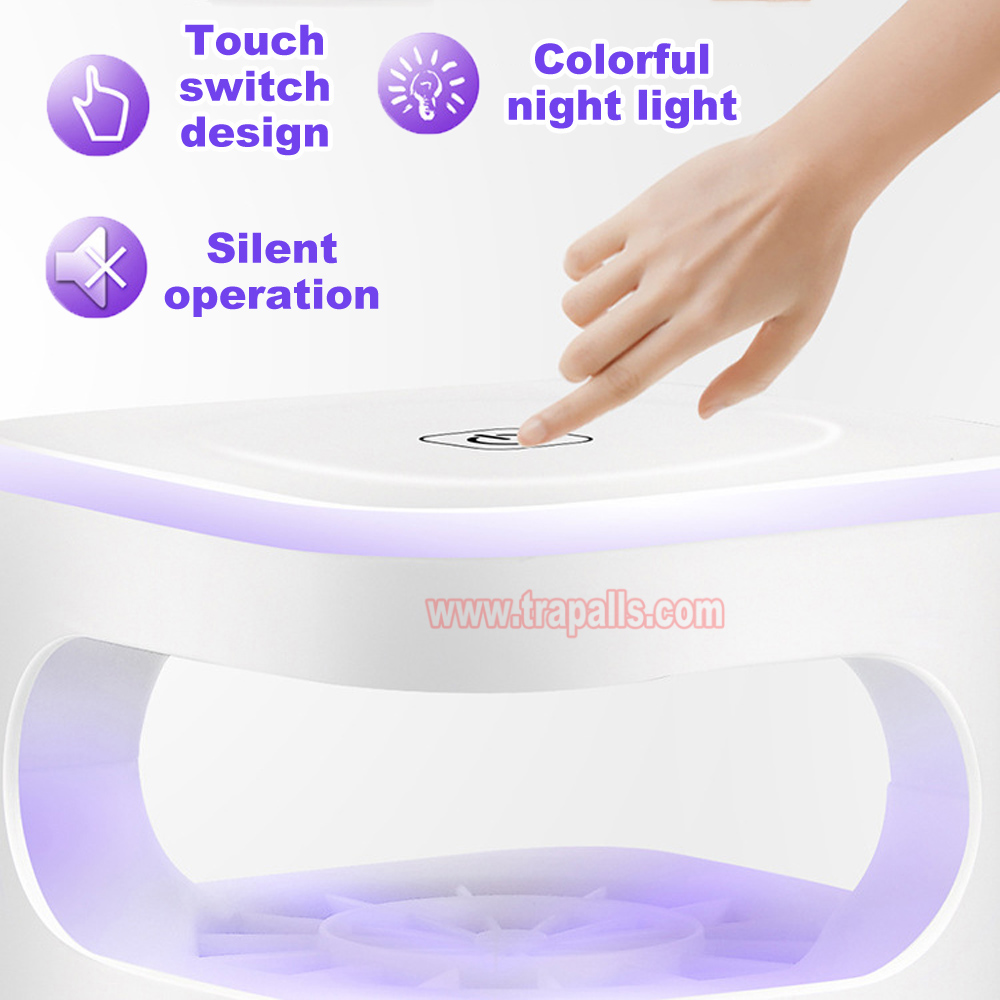 Outdoor Home LED UV Light Trap Suction Mosquito Killer with Anti Escape Funnel Mosquito Killer Lamp - Image 16
