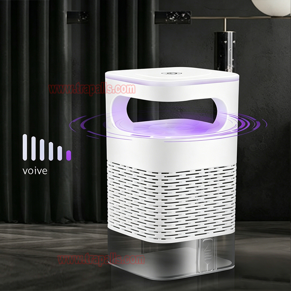 Outdoor Home LED UV Light Trap Suction Mosquito Killer with Anti Escape Funnel Mosquito Killer Lamp - Image 17