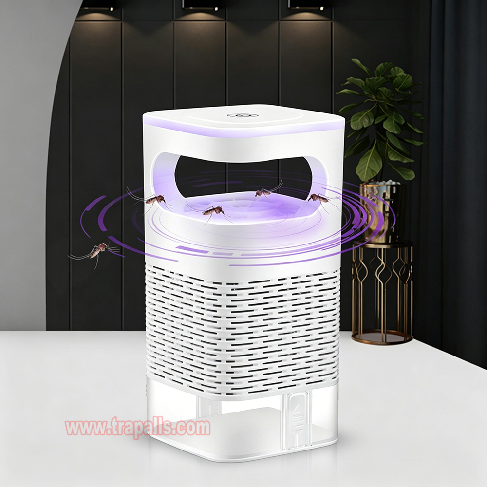 Outdoor Home LED UV Light Trap Suction Mosquito Killer with Anti Escape Funnel Mosquito Killer Lamp - Image 18