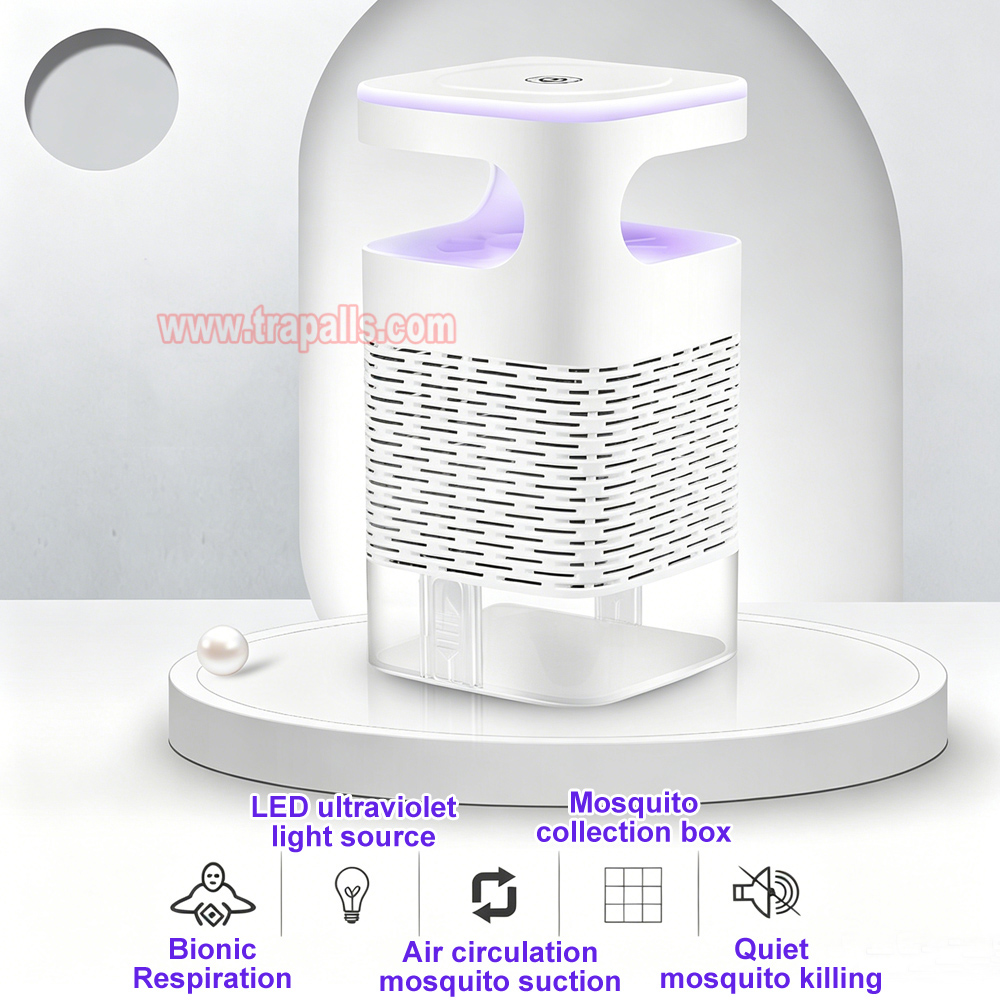 Outdoor Home LED UV Light Trap Suction Mosquito Killer with Anti Escape Funnel Mosquito Killer Lamp - Image 6