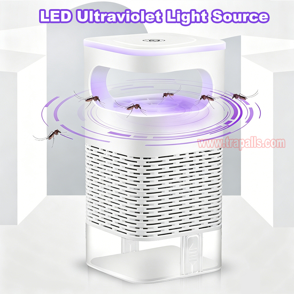 Outdoor Home LED UV Light Trap Suction Mosquito Killer with Anti Escape Funnel Mosquito Killer Lamp - Image 7