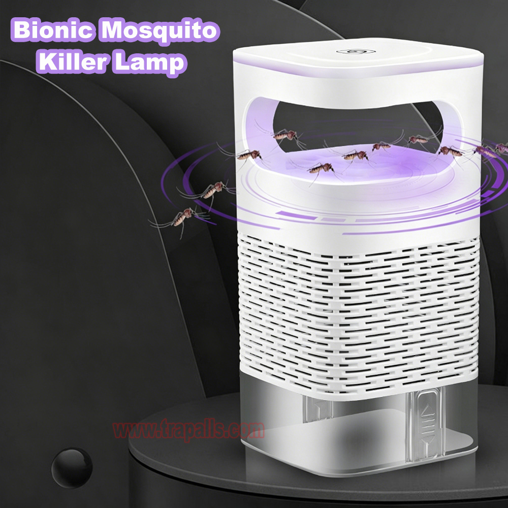 Outdoor Home LED UV Light Trap Suction Mosquito Killer with Anti Escape Funnel Mosquito Killer Lamp - Image 8