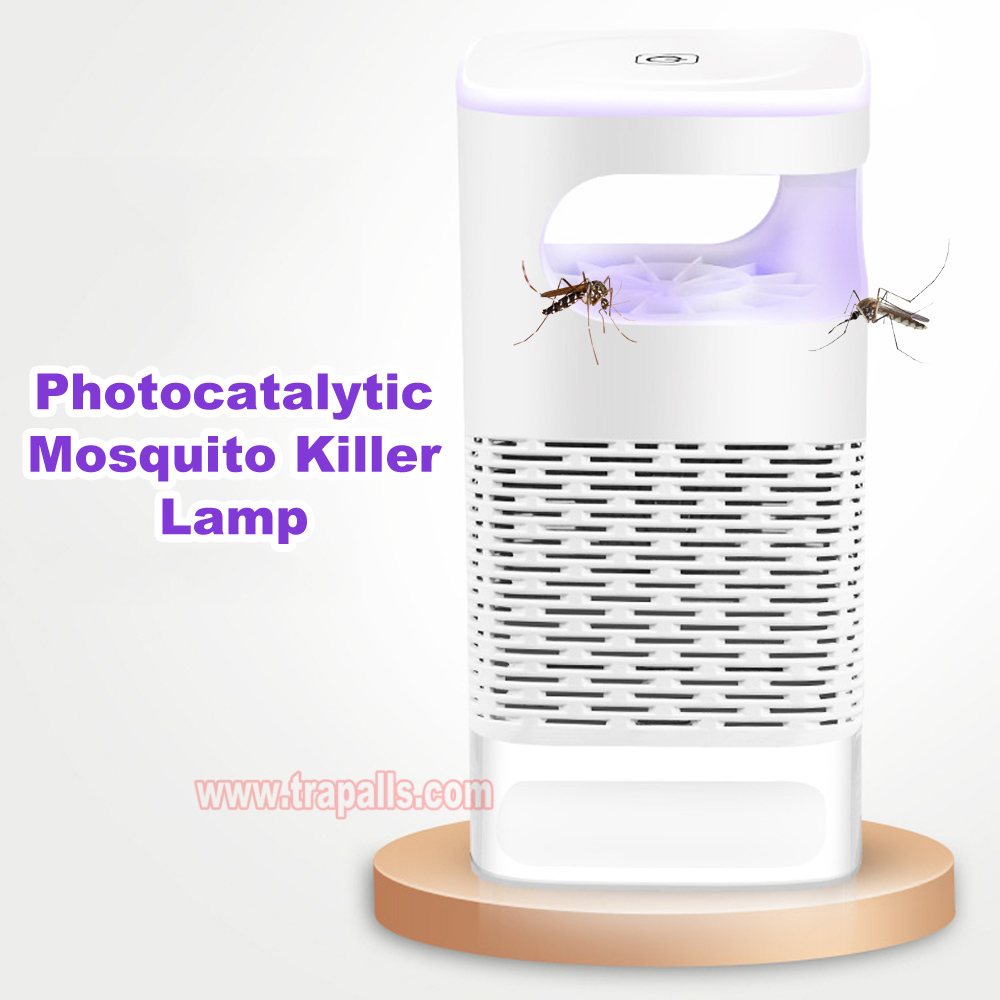Outdoor Home LED UV Light Trap Suction Mosquito Killer with Anti Escape Funnel Mosquito Killer Lamp - Image 9