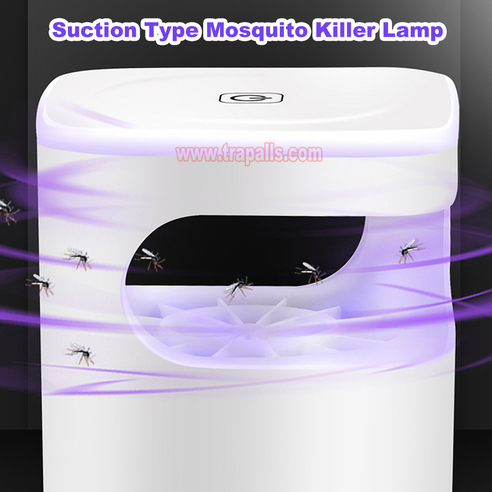 Outdoor Home LED UV Light Trap Suction Mosquito Killer with Anti Escape Funnel Mosquito Killer Lamp - Image 10