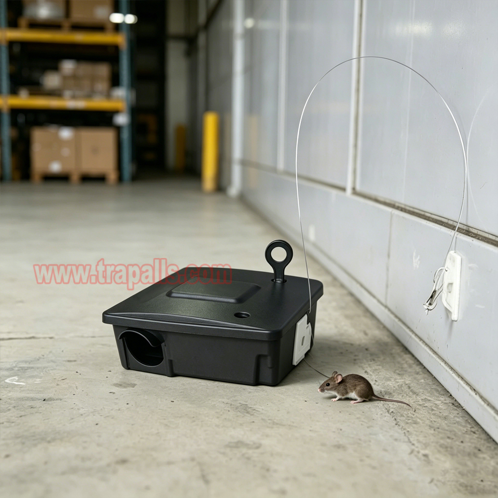 Outdoor Indoor Rodent Bait Box Securing Cable Bait Station Anchor Glue Kit Rodent Bait Station Anchor Cable - Image 6